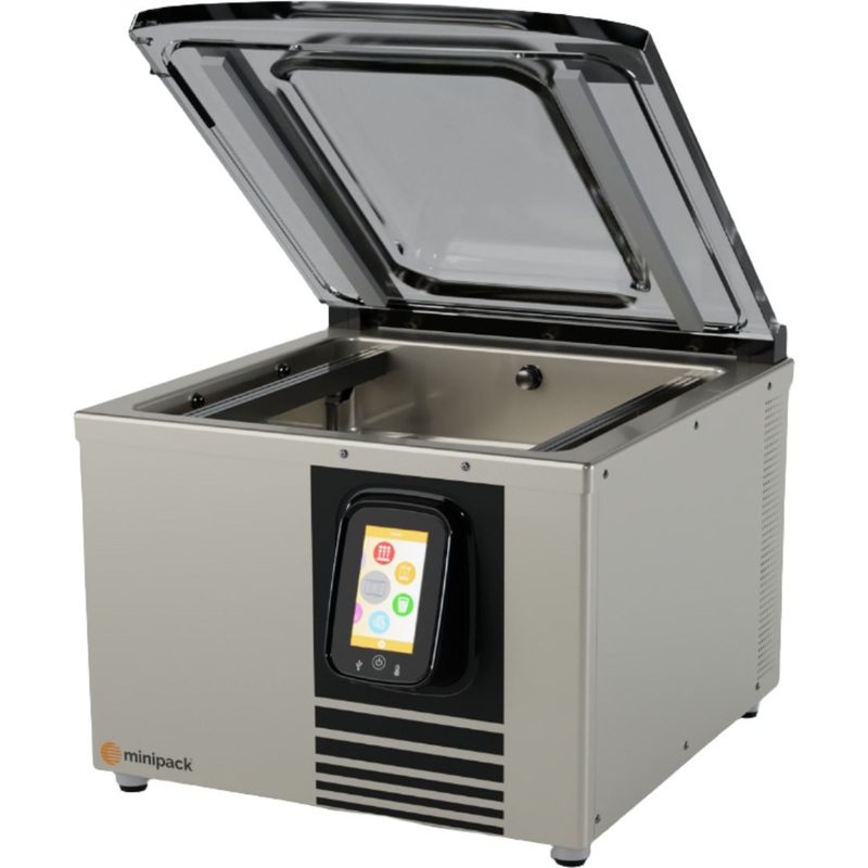MiniPack - 120V Chamber Vacuum Sealer Packing Machine with 2, 18" Preconfigured Seal Bars - MX4