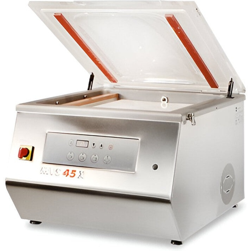 MiniPack - 2 Seal Bars Table Top Chamber Vacuum Sealer - MVS 45XII