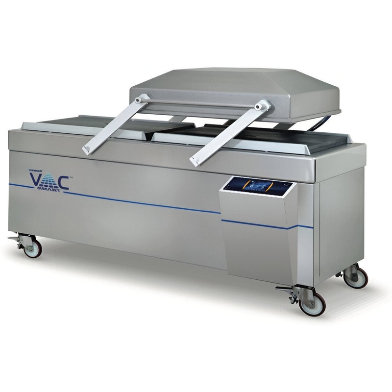 MiniPack - 220V Double Chamber Swing Lid VacSmart Front & Back Seal Vacuum Sealer - MV1100FB