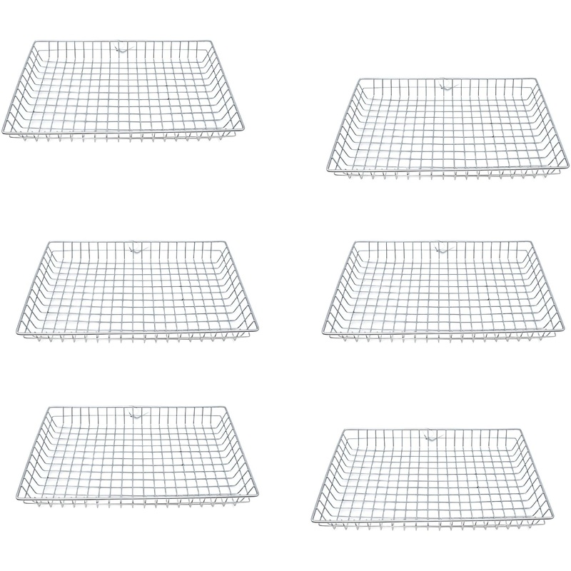 Omcan - 18" x 26" x 2" Doughnut Basket, Pack of 6 - 80888