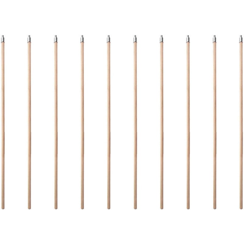 Omcan - 60" Handle for Pizza Oven Brush For 80944, Pack of 10 - 80945