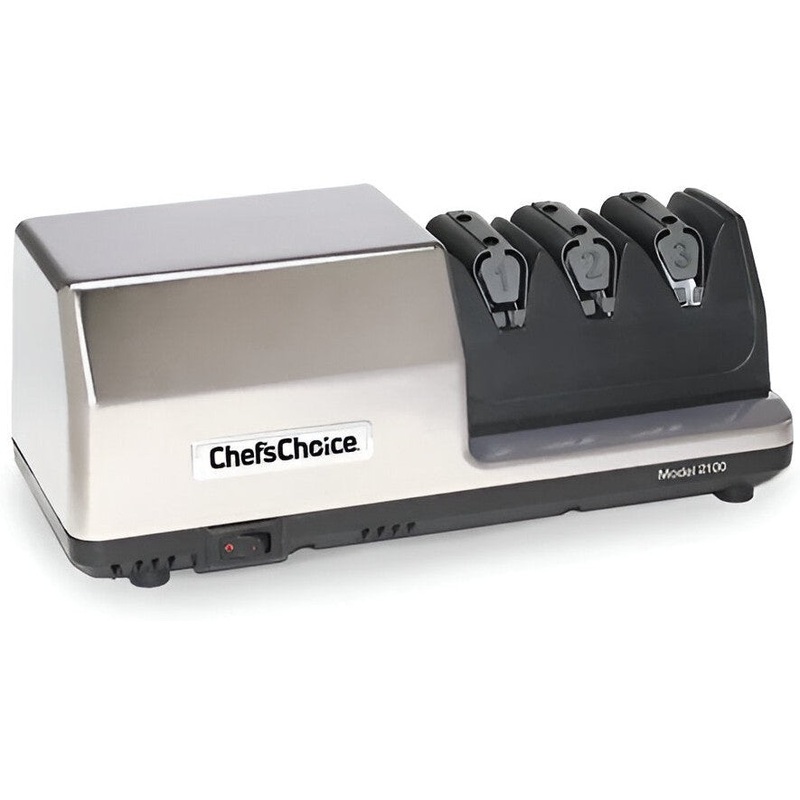 Chef's Choice - 3-Stage 20 Trizor Model 2100P Commercial Sharpener Includes Plastic Housing - SHC2100P11
