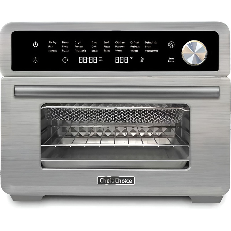 Chef's Choice - XL Stainless Steel Convection Air Fryer Oven With 24 Presets - AFCC26SS13