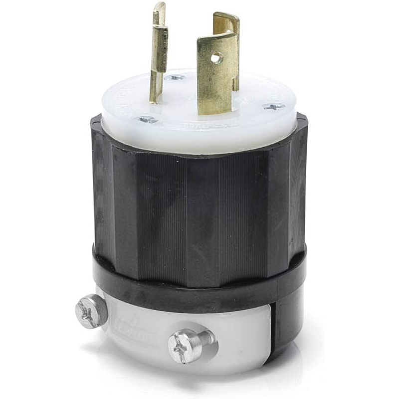 Conti - NEMA L6-30P, 30A, 250V, 2P, 3W, Locking Plug - L6-30P