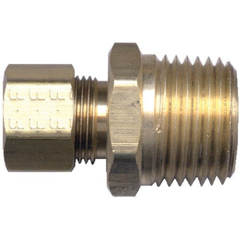 Everpure - 3/8" Tube OD X 3/8" Male Pipe Compression Connector - 68-6C