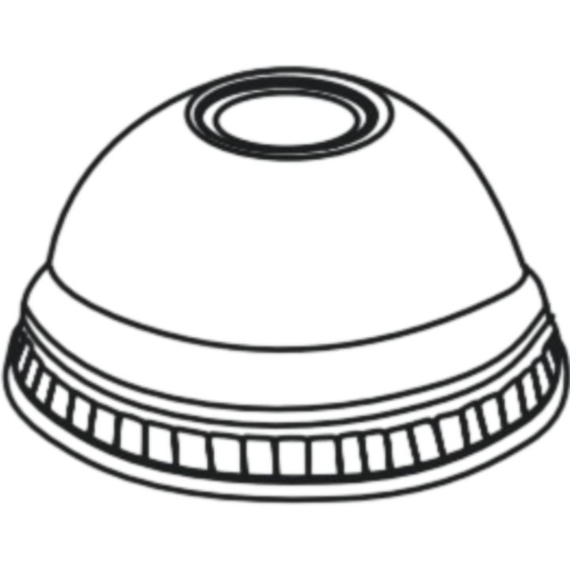RiteWare - Dome Lids For 32 Series PET Cup, Pack of 500 - PLD32
