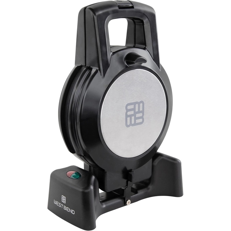 West Bend - Black Flip Belgian Style Waffle Maker - WAWBFLBK13