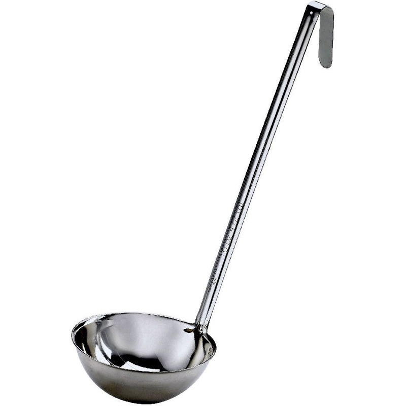 Browne - 0.5 Oz Stainless Steel 1 PC Optima Ladle - 5757005
