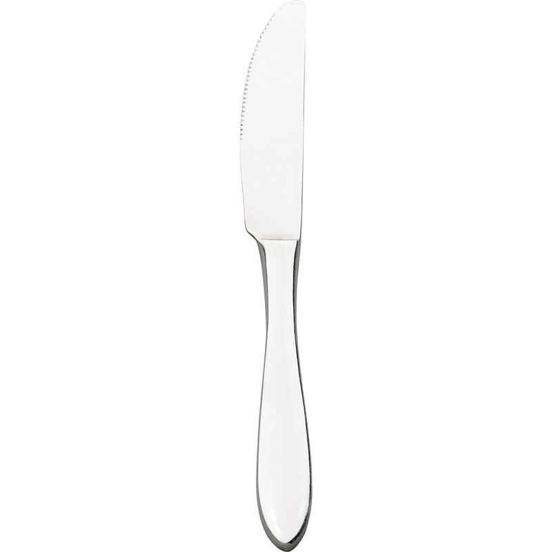 Browne - ECLIPSE 9.1" Stainless Steel Dinner Knife, Pack of 12 - 502111S
