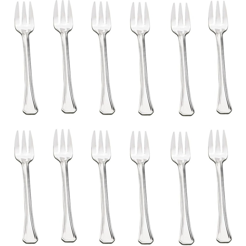 Browne - OXFORD 6.5" Stainless Steel Snail Fork, Pack of 12 - 502016