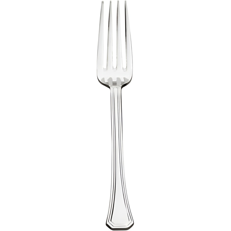 Browne - OXFORD 7.5" Stainless Steel Dinner Fork, Pack of 12 - 502003