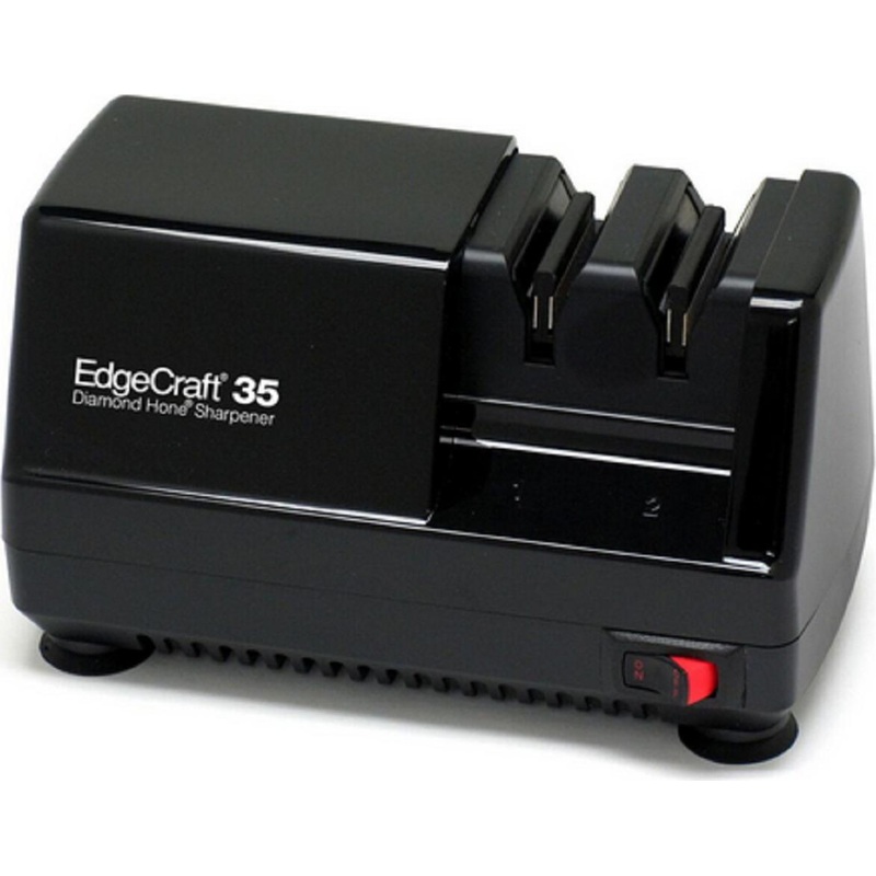 Chef's Choice - EdgeCraft Diamond Hone Electric Knife Sharpener Black - 35 - DISCONTINUED