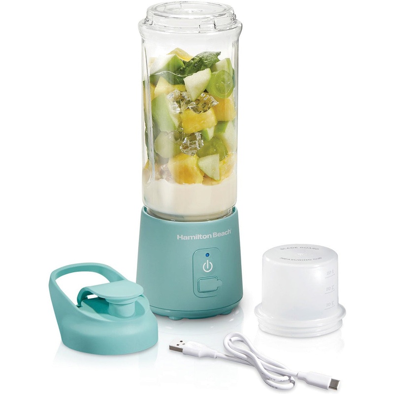 Hamilton Beach - Blend Now Portable Cordless Blender Aqua - 51182JC