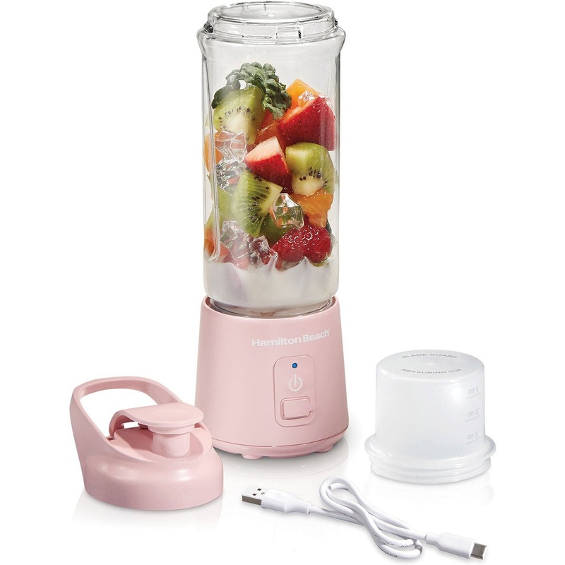 Hamilton Beach - Blend Now Portable Cordless Blender Rose - 51181J