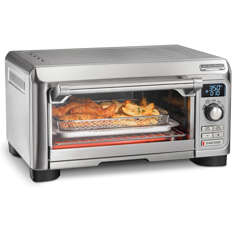 Hamilton Beach - Professional Sure-Crisp Air Fry Digital Toaster Oven - 31241