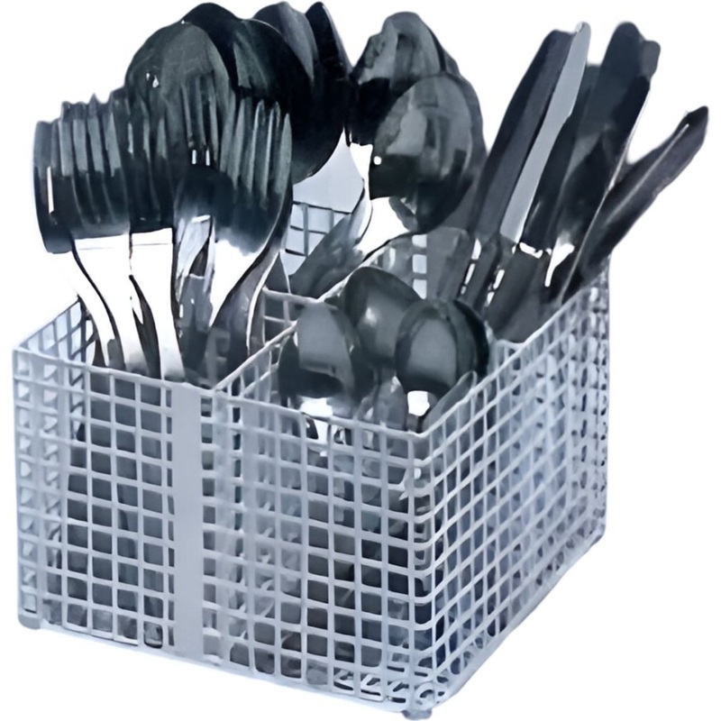 Jet-Tech - 5.1" Polypropylene Flatware 4 Compartment Basket For EV18 - 30027 EV18