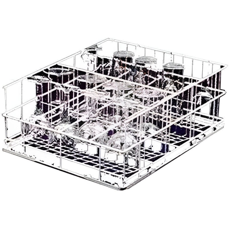 Jet-Tech - 5" Polypropylene Glass Rack For F-16DP - 30116 F-16DP