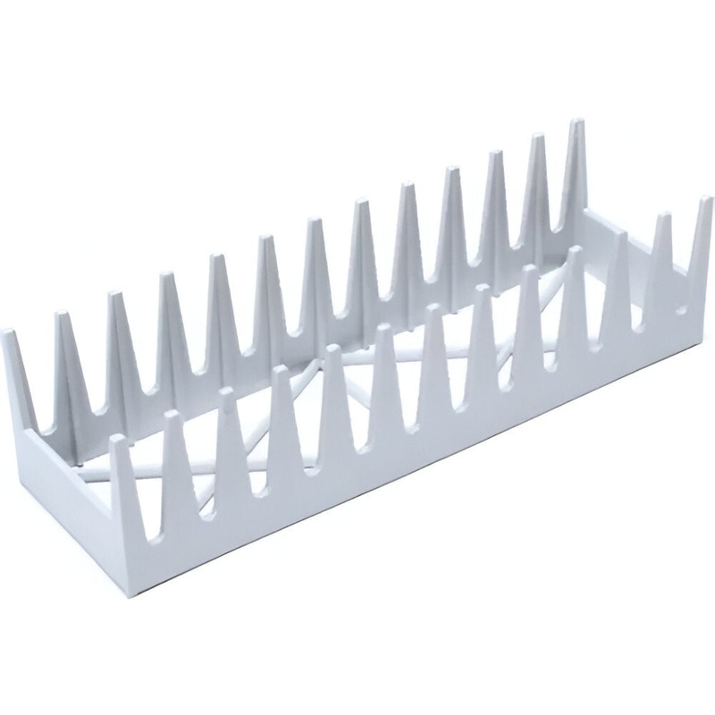 Jet-Tech - 9.5" Plastic 12 Place Saucer Rack Insert for F-18DP - 30035 F-18DP