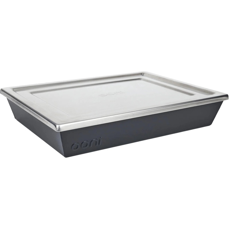 Ooni - 12.8" x 9.5" x 2.3" Medium Detroit-Style Pizza Pan - UU-P26400