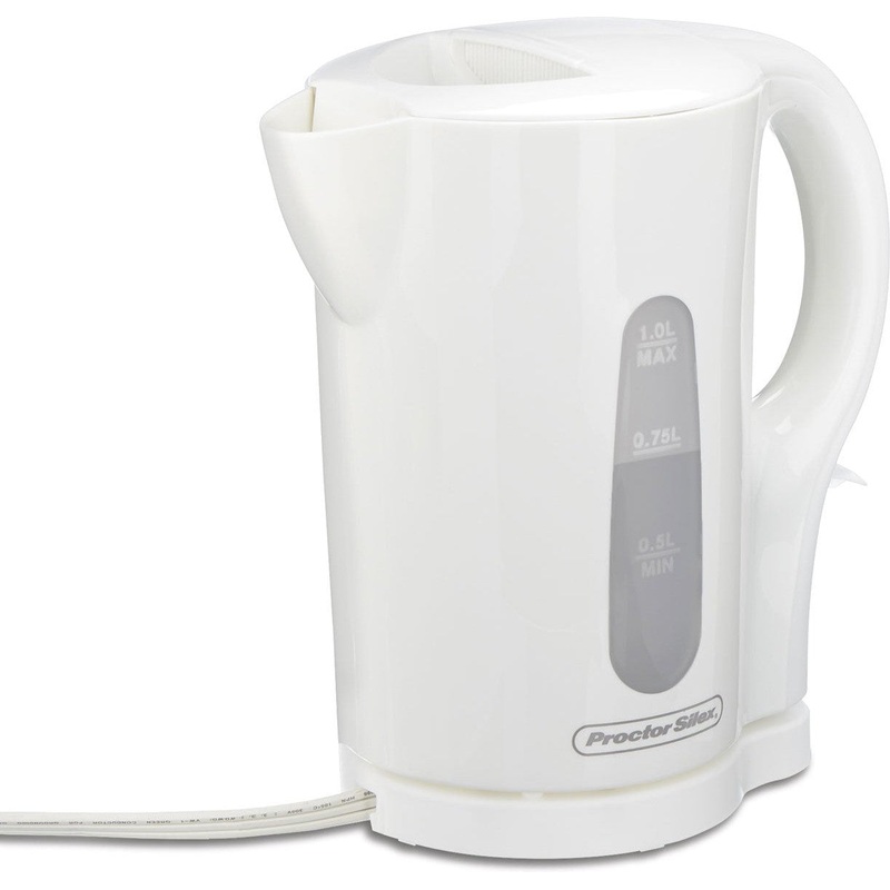 Proctor Silex Commercial - 1 L Electric Tea Kettle White - 41005PS