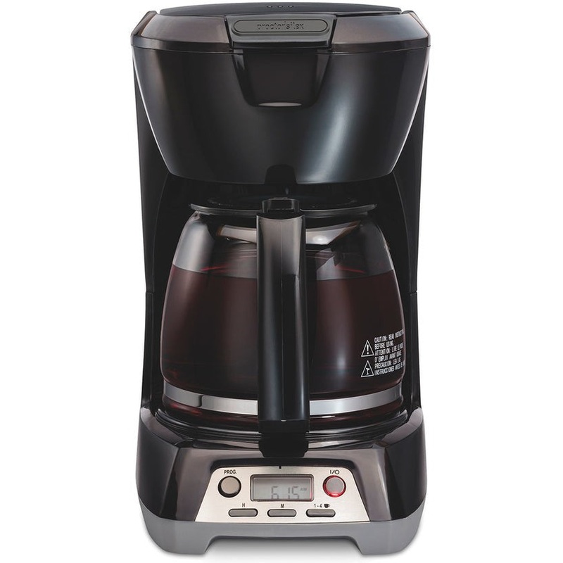 Proctor Silex Commercial - 12 Cup Programmable Black Coffee Maker - 43672PS