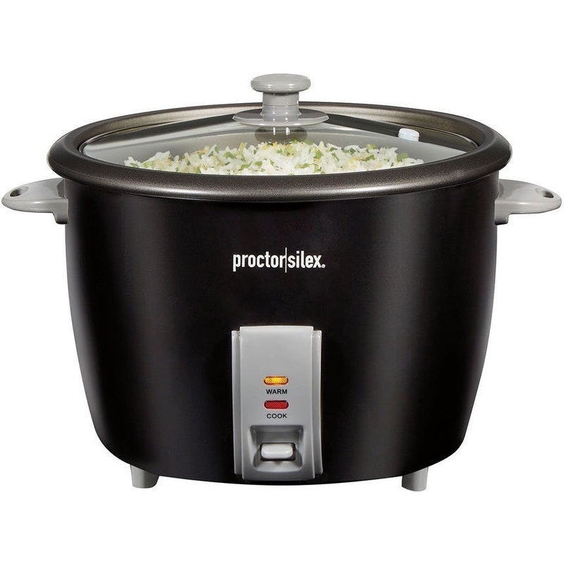 Proctor Silex Commercial - 30 Cup Rice Cooker & Food Steamer - 37555