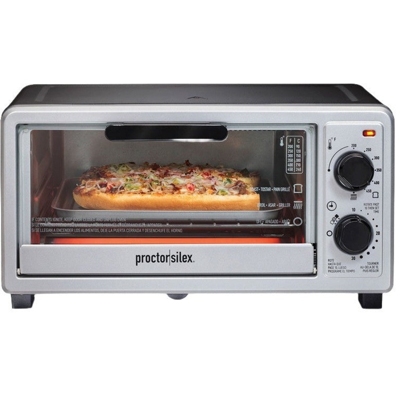Proctor Silex Commercial - 4 Slice Toaster Oven Multi-Function Broiler - 31260G