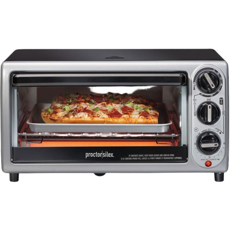 Proctor Silex Commercial - Modern 4 Slice Toaster Oven - 31122PS