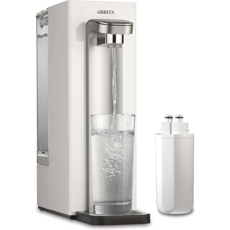 Brita - Hub Compact Countertop Water Filter System - 87344C