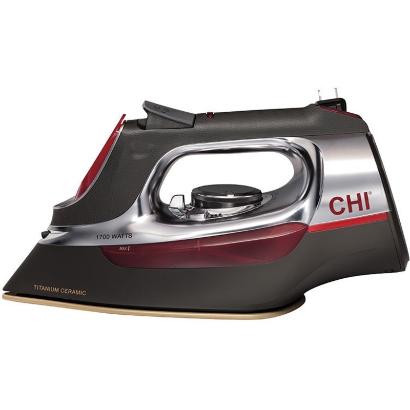 CHI - Gray Retractable Cord Steam Iron - 13106F