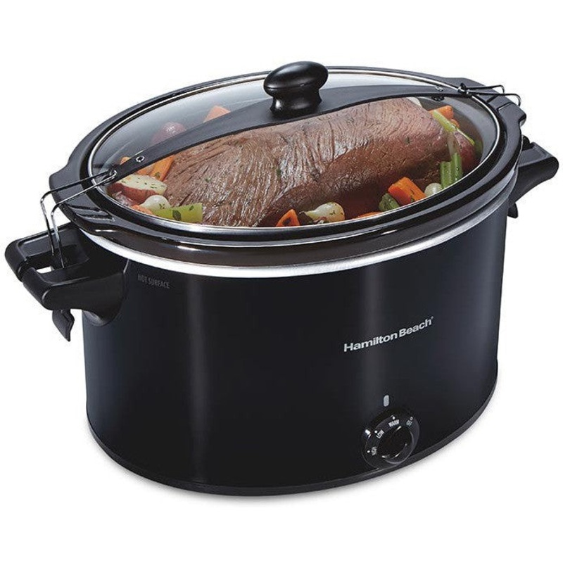 Hamilton Beach - 10 QT Extra-Large Stay or Go Slow Cooker - 33195G
