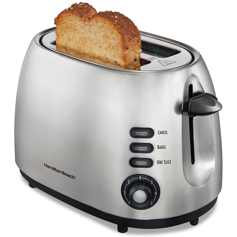 Hamilton Beach - 2 Slice Toaster with Sure-Toast Technology - 22220C