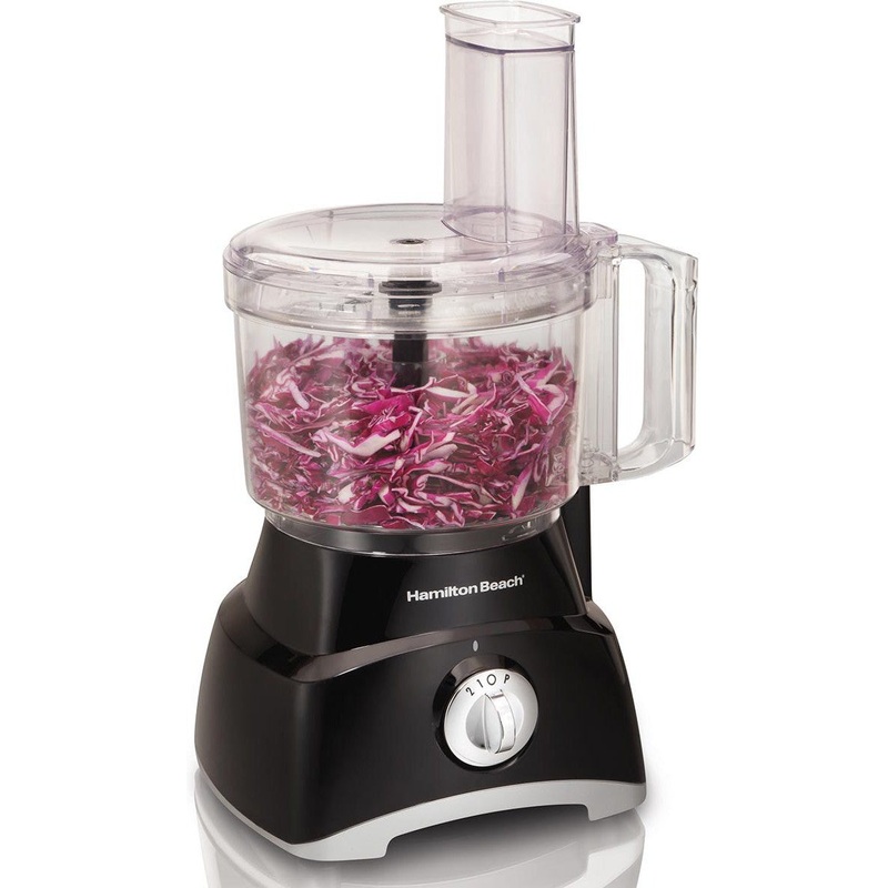 Hamilton Beach - 8 Cup Food Processor with Compact Storage - 70740G