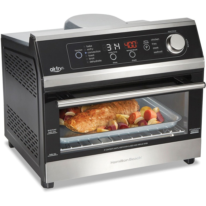 Hamilton Beach - Digital Air Fryer 6 Slice Toaster Oven - 31220