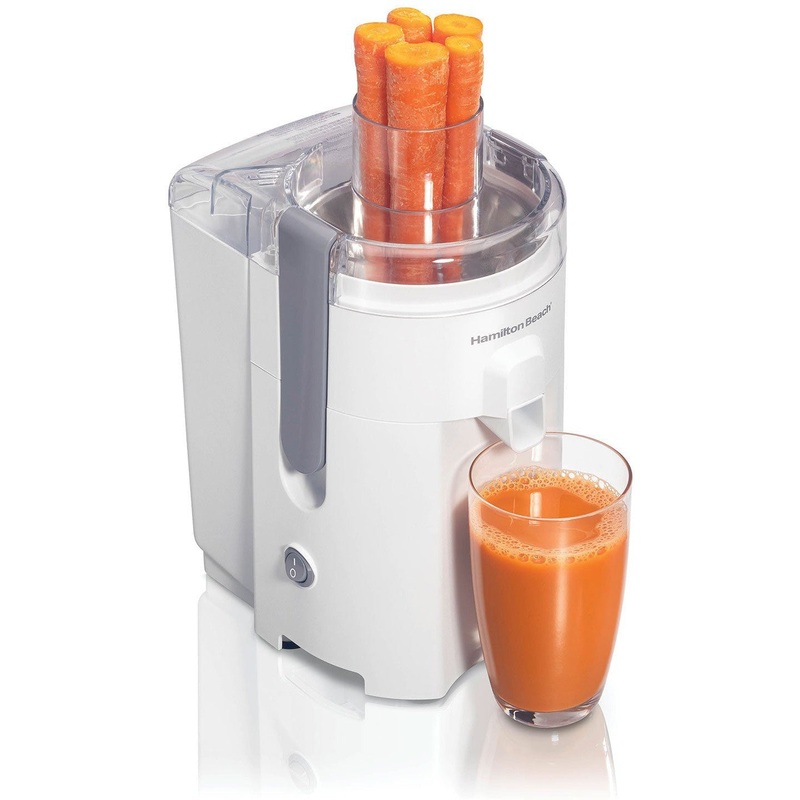 Hamilton Beach - HealthSmart White Compact Juice Extractor - 67501