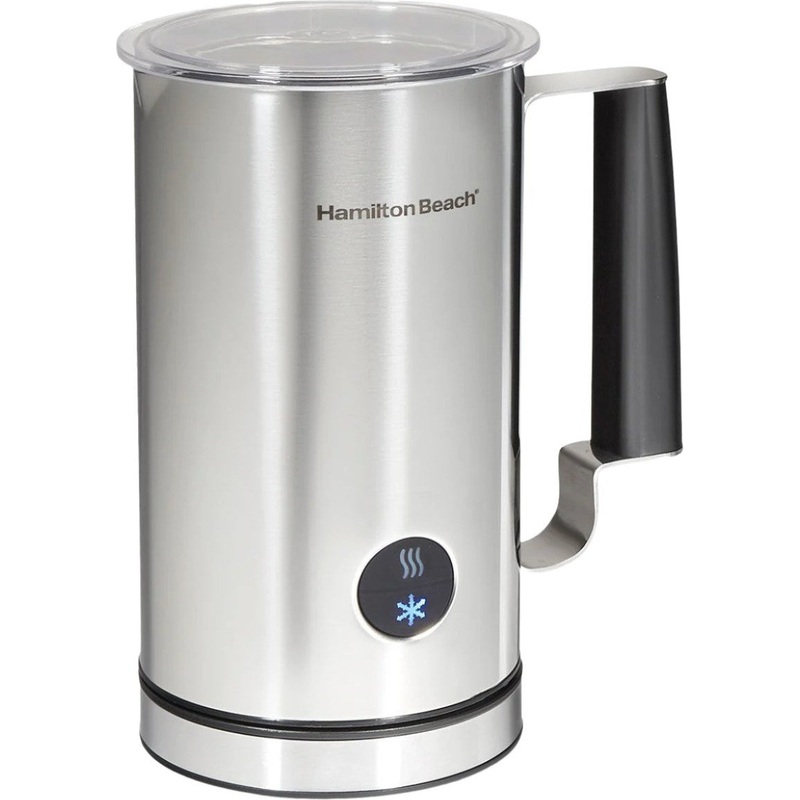Hamilton Beach - Milk Frother and Warmer Stainless Steel - 43560C