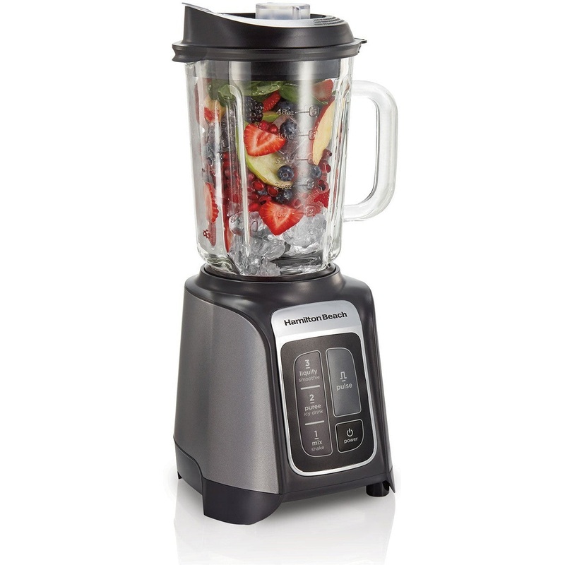 Hamilton Beach - PowerMax Professional Performance Blender Grey - 58600J