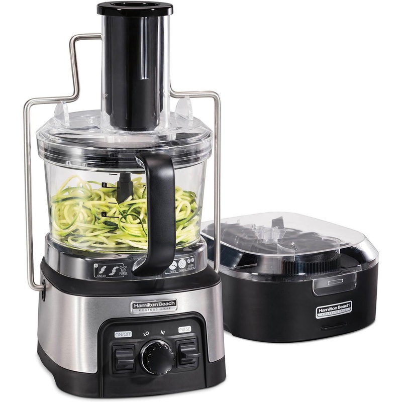 Hamilton Beach - Professional Spiralizing Stack & Snap Food Processor - 70815