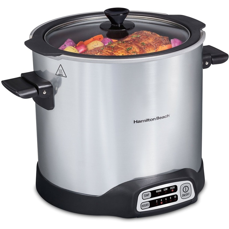 Hamilton Beach - Sear & Cook 10 QT Stockpot Slow Cooker - 33196