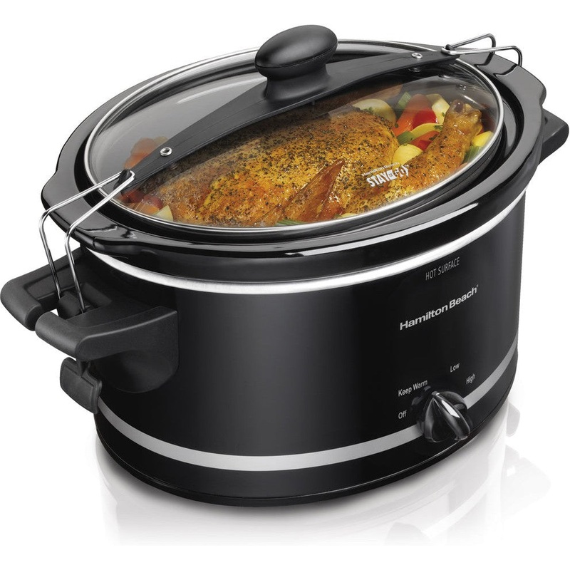 Hamilton Beach - Stay or Go 4 QT Slow Cooker - 33245C