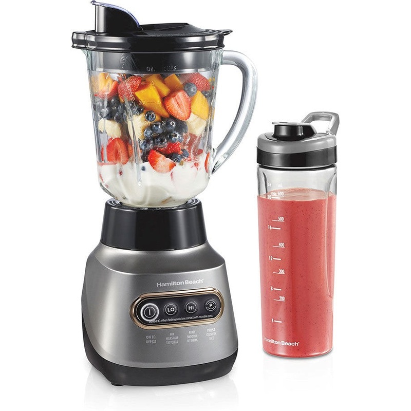 Hamilton Beach - Wave Crusher Blender with Two Jars - 58181J