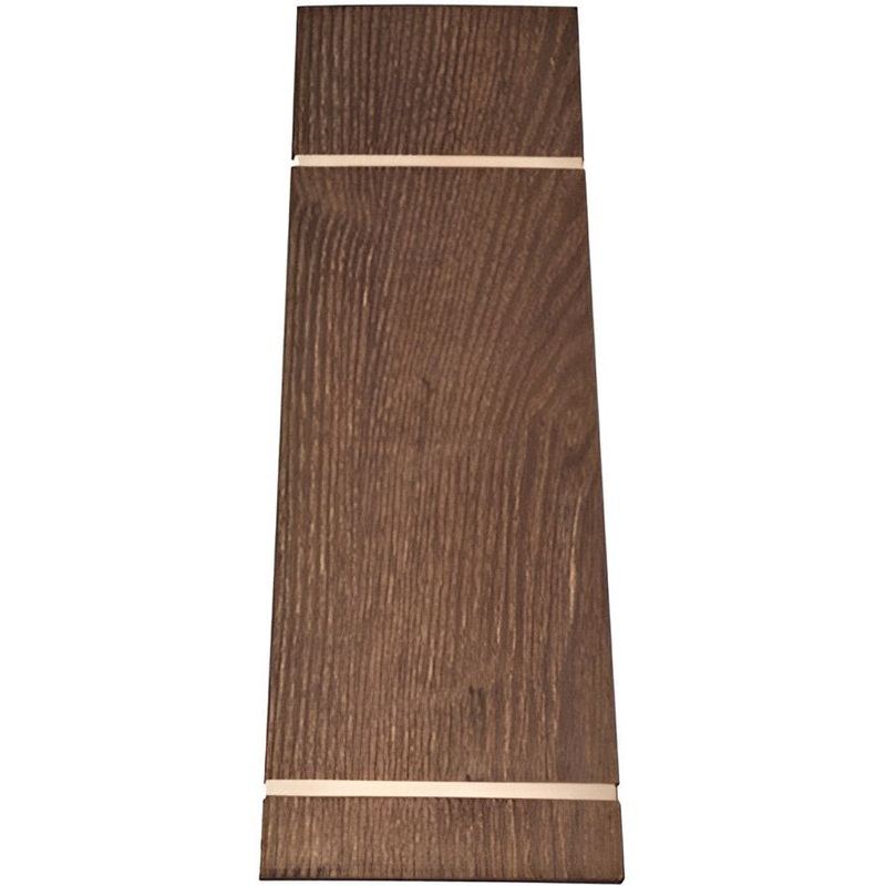 On The Table - 14" x 4.5" Mahogany Acacia Wood Wine Menu Board - 301-M