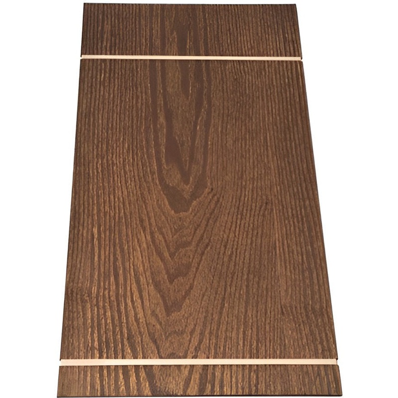On The Table - 17" x 9" Mahogany Acacia Wood Legal Size Menu Board - 303-M