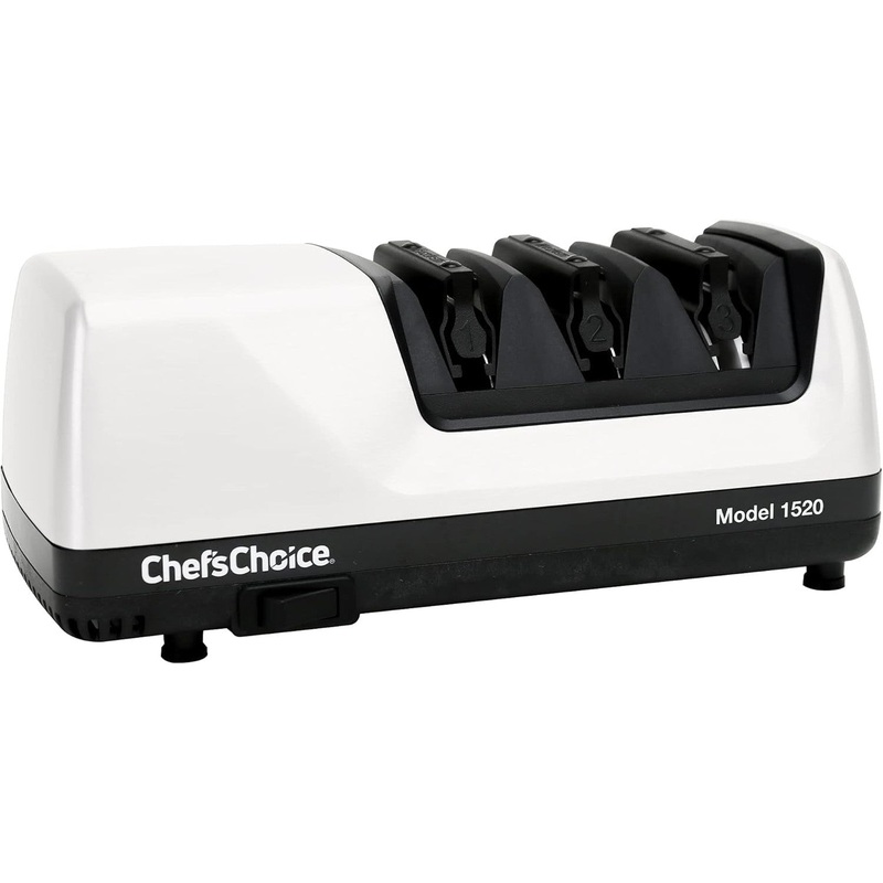 Chef's Choice - Brushed Metal 2-Stage 15/20 Dizor Model 1520 PRO Electric Sharpener - 115207
