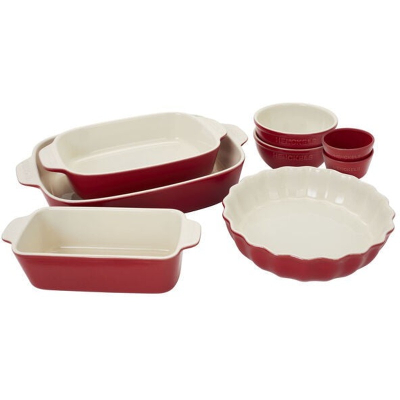 HENCKELS - Ceramic 8 PC Cherry Bakeware Set - 1021971