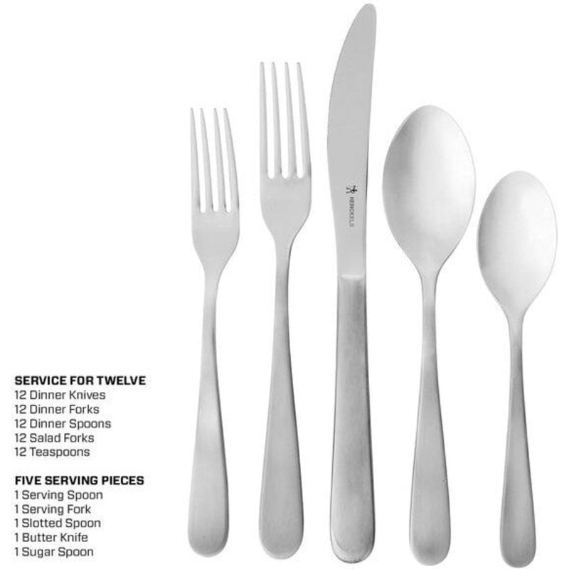 HENCKELS - Lucena 65 PC Flatware Set - 1020323