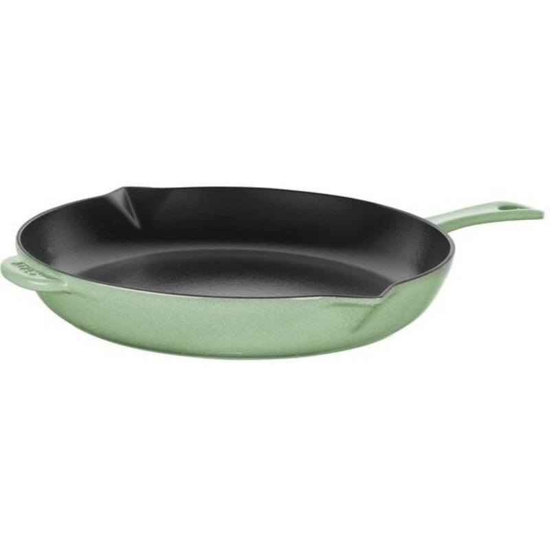 Staub - 12" Cast Iron Fry Pan Sage (30 cm) - 1008705