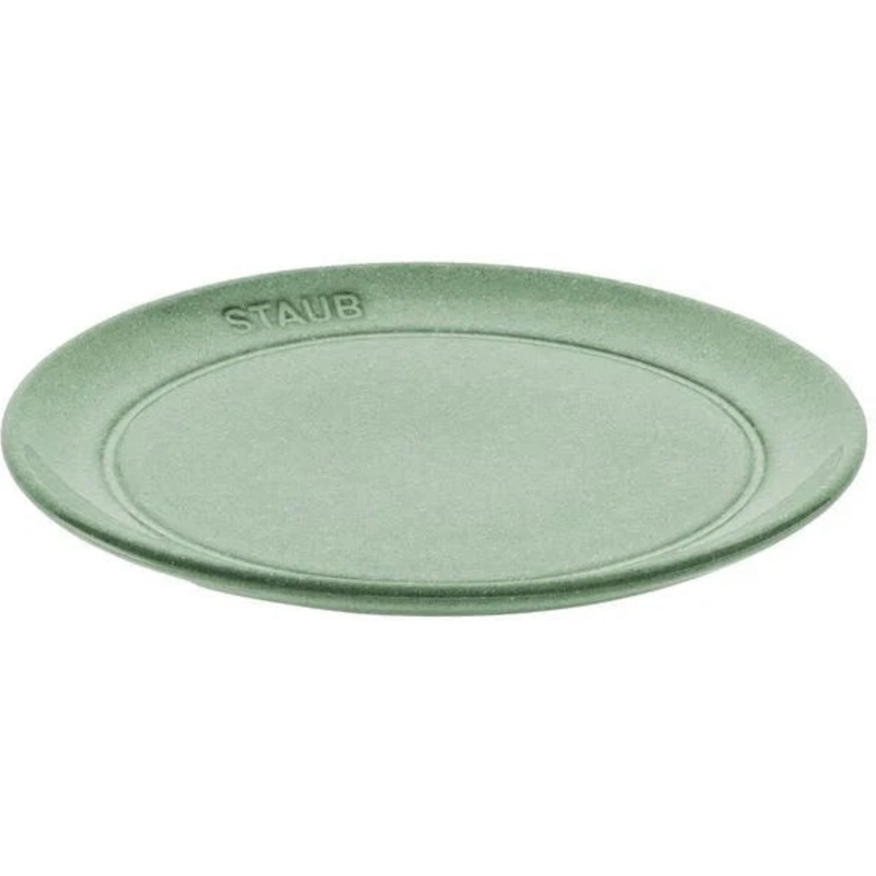 Staub - Dining Line 15 cm Sage Round Plate - 1010456