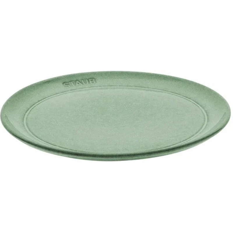 Staub - Dining Line 20 cm Sage Round Plate - 1010457