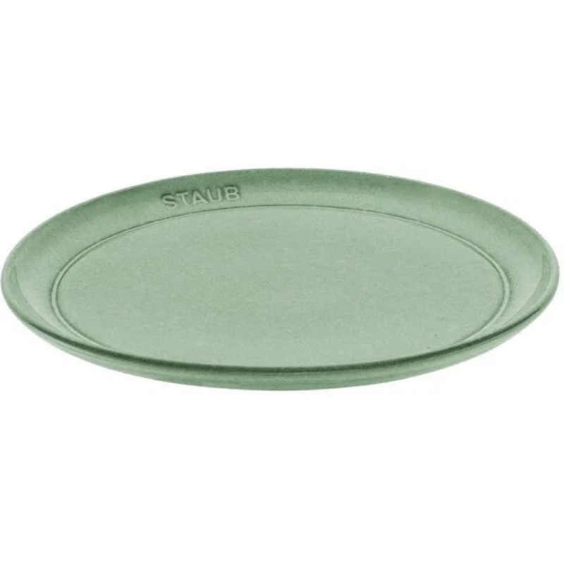 Staub - Dining Line 22 cm Sage Round Plate - 1010459